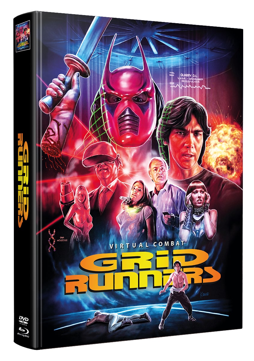 Grid Runners - DVD/Blu-ray Mediabook Wattiert Lim 222