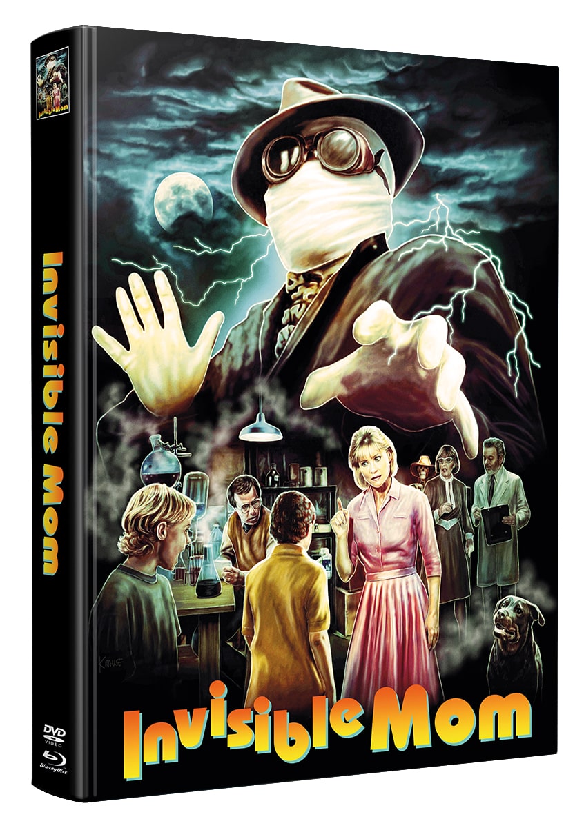 Invisible Mom Hilfe meine Mom ist unsichtbar - DVD/Blu-ray Mediabook Wattiert Lim 222