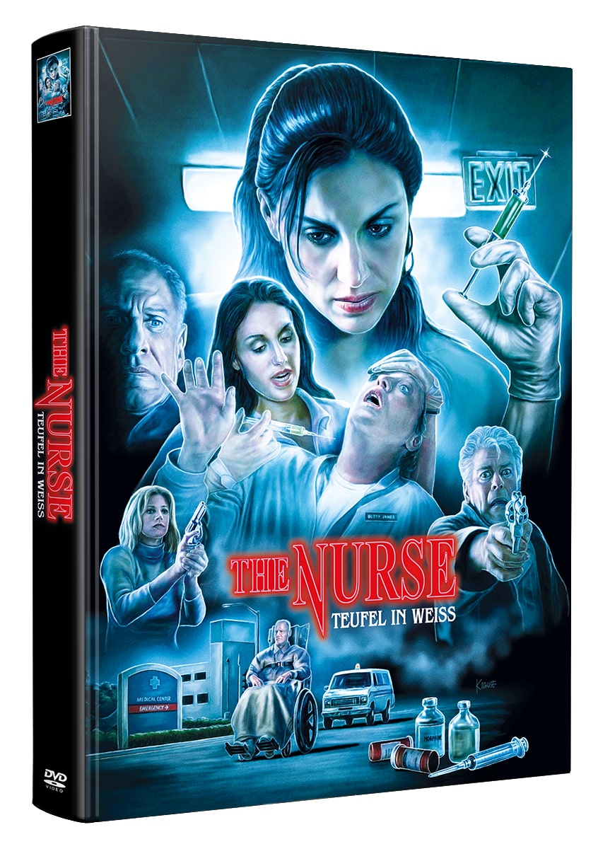 The Nurse - 2DVD Mediabook Wattiert Lim 155