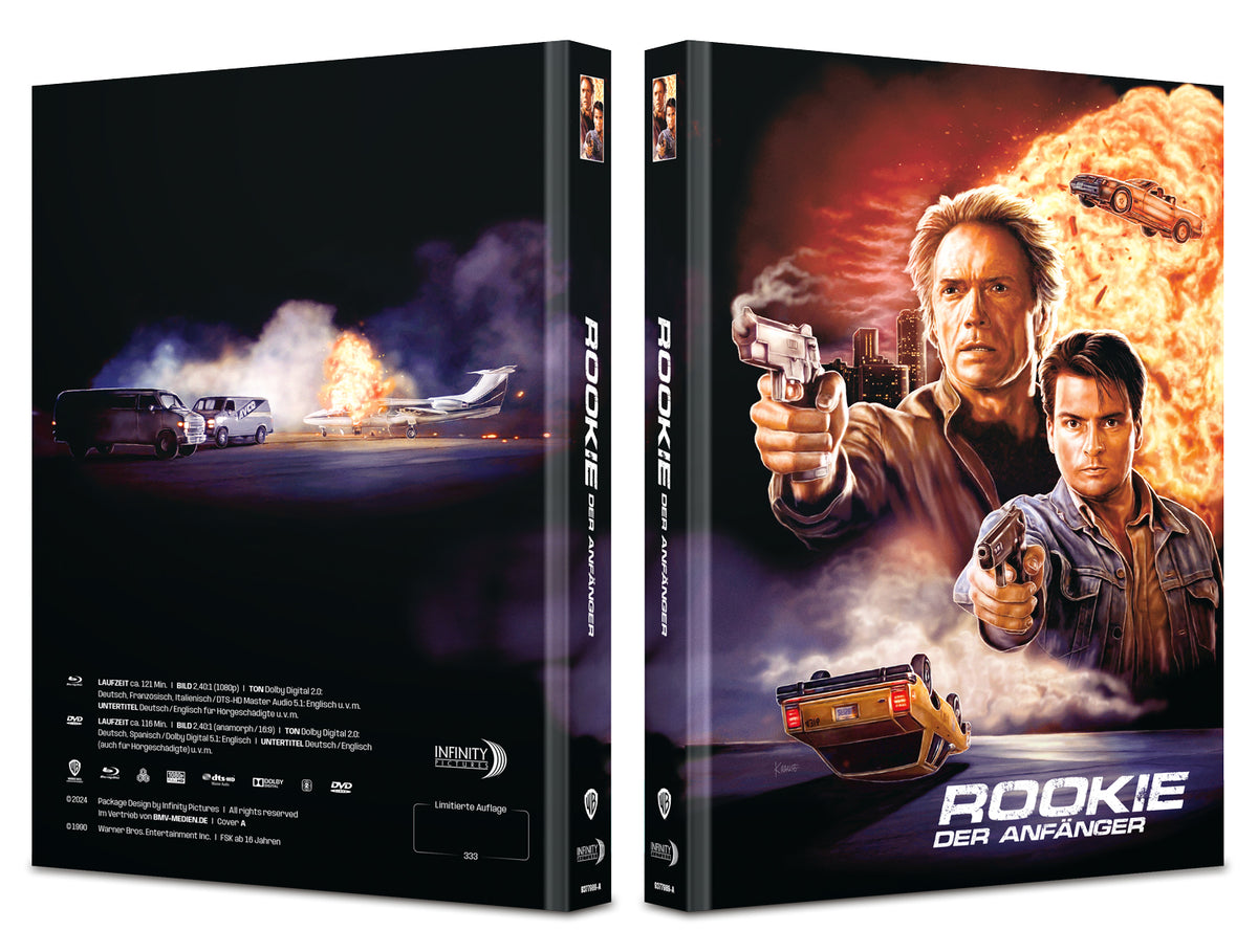 Rookie Der Anfänger - DVD/Blu-ray Mediabook A Lim 333