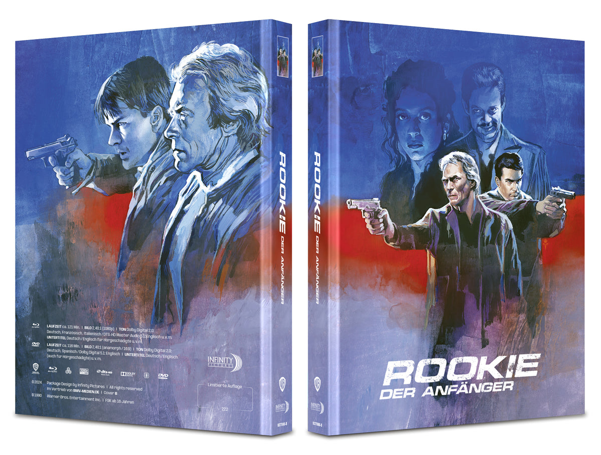 Rookie Der Anfänger - DVD/Blu-ray Mediabook B Lim 222