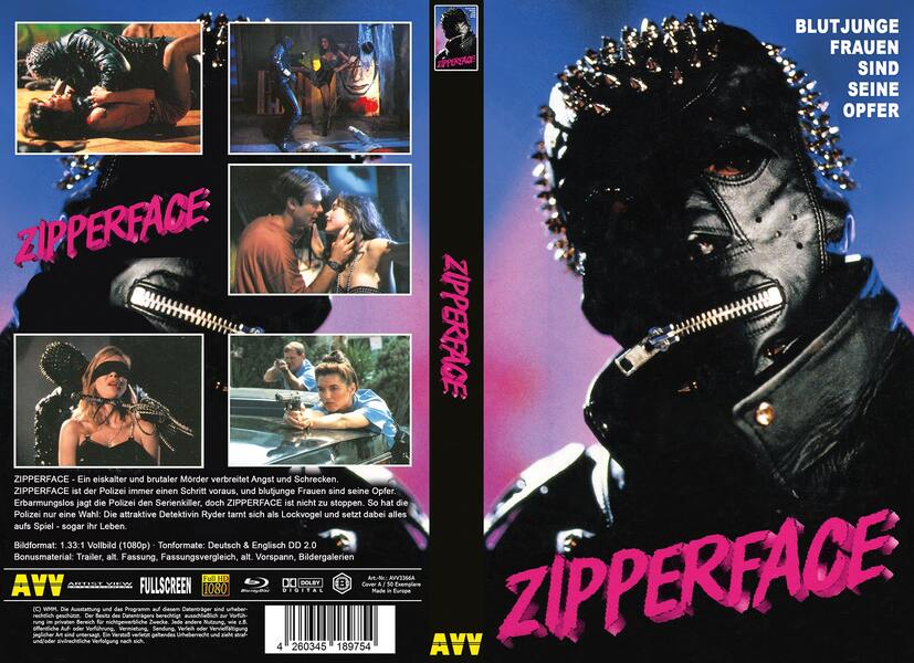 Zipperface - gr Blu-ray Hartbox A Lim 50