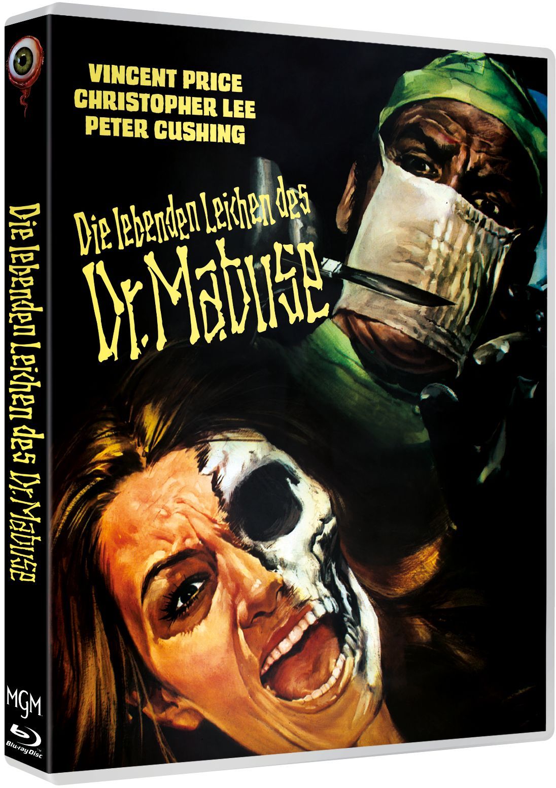 Die lebenden Leichen des Dr. Mabuse - DVD/Blu-ray Amaray Uncut