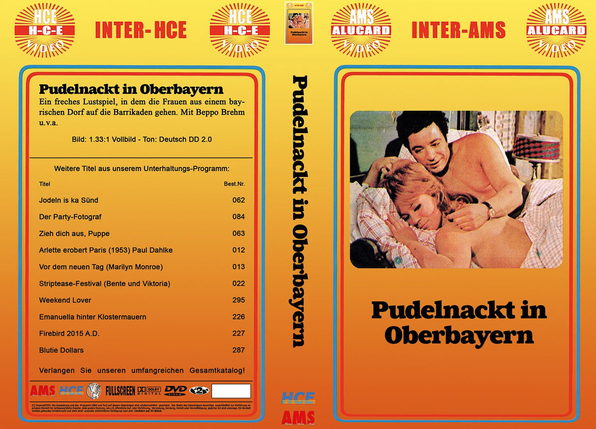 Pudelnackt in Oberbayern - gr DVD Hartbox Lim 33