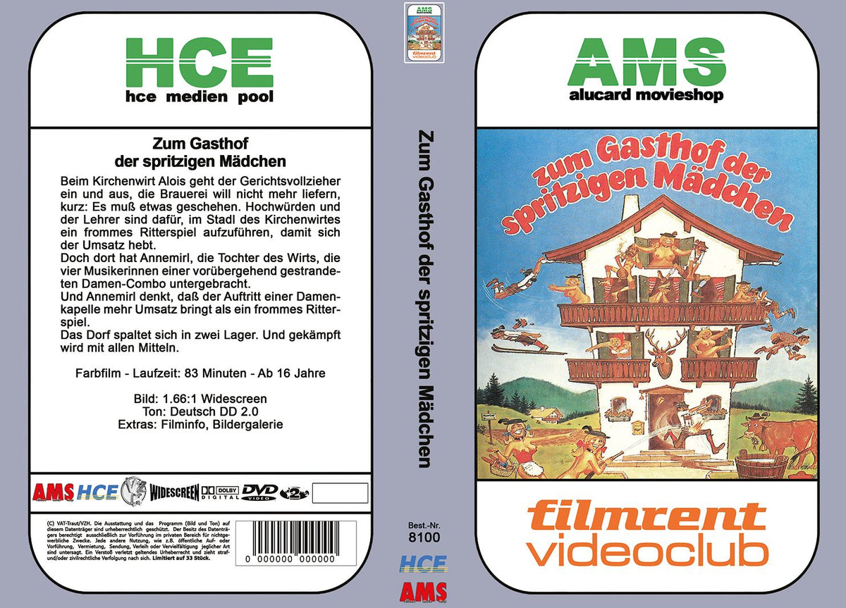 Zum Gasthof der spritzigen Mädchen - gr DVD Hartbox Lim 33