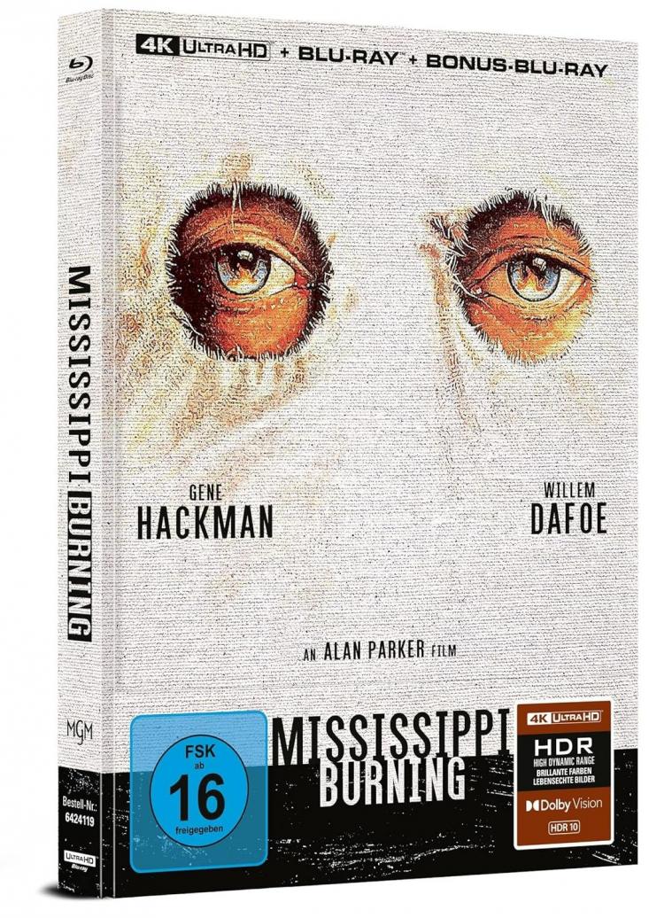 Mississippi Burning Die Wurzel des Hasses - 4kUHD/Blu-ray Mediabook