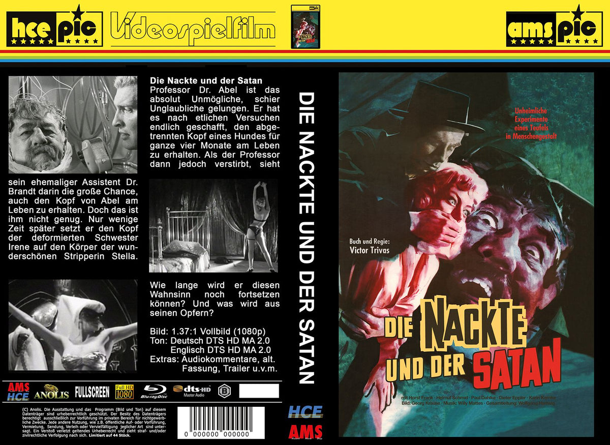 Die Nackte und der Satan - gr Blu-ray Hartbox Lim 44