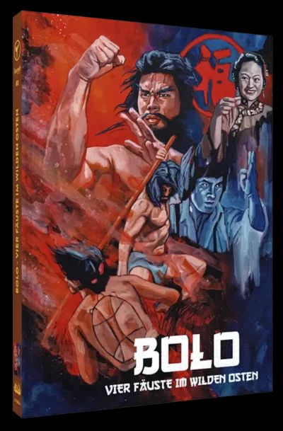 BOLO Vier Fäuste im wilden Osten – DVD/Blu-ray Mediabook A Wattiert Lim 150