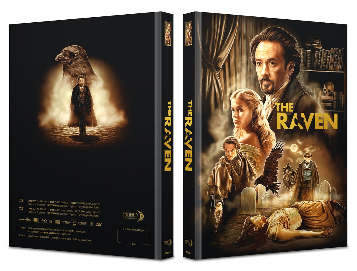 The Raven Prophet des Teufels - DVD/Blu-ray Mediabook A Lim 222