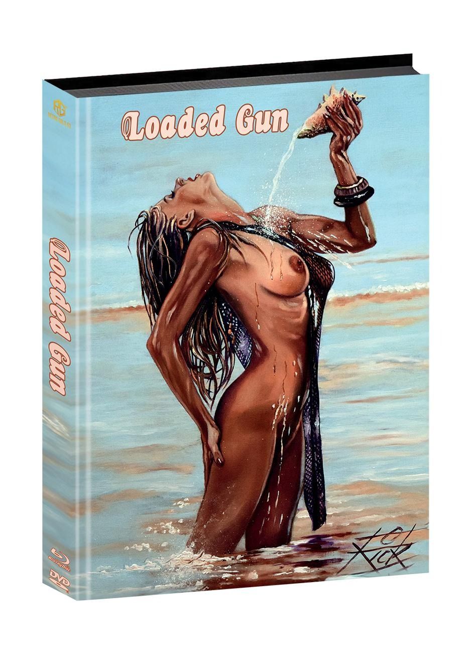 Loaded Gun ~ Asphalt Katze Ich Polier dir deine Glatze - DVD/Blu-ray Mediabook A Wattiert Lim 250