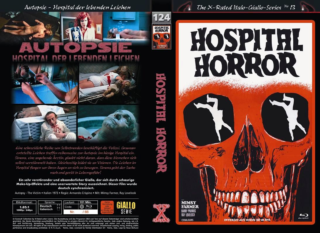 Hospital Horror ~ Autopsie - gr Blu-ray Hartbox A Lim 66