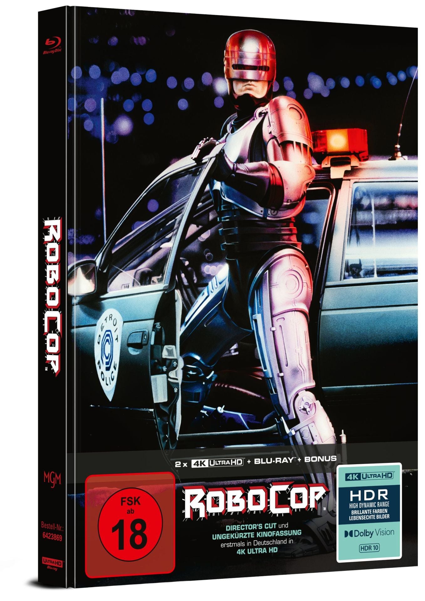 Robocop - 2x 4k UHD/2x Blu-ray Mediabook