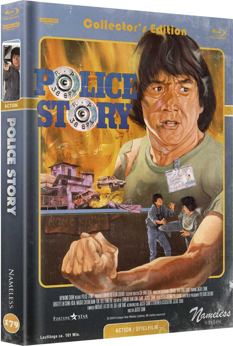 Police Story 1 - 4kUHD/Blu-ray Mediabook B Lim 333