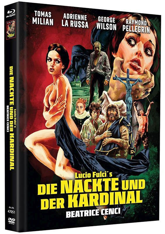 Die Nackte und der Kardinal - DVD/Blu-ray Mediabook G Wattiert Lim 222