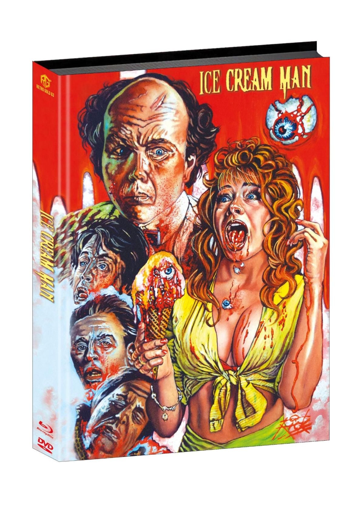 Ice Cream Man - DVD/Blu-ray Mediabook A Wattiert Lim 250