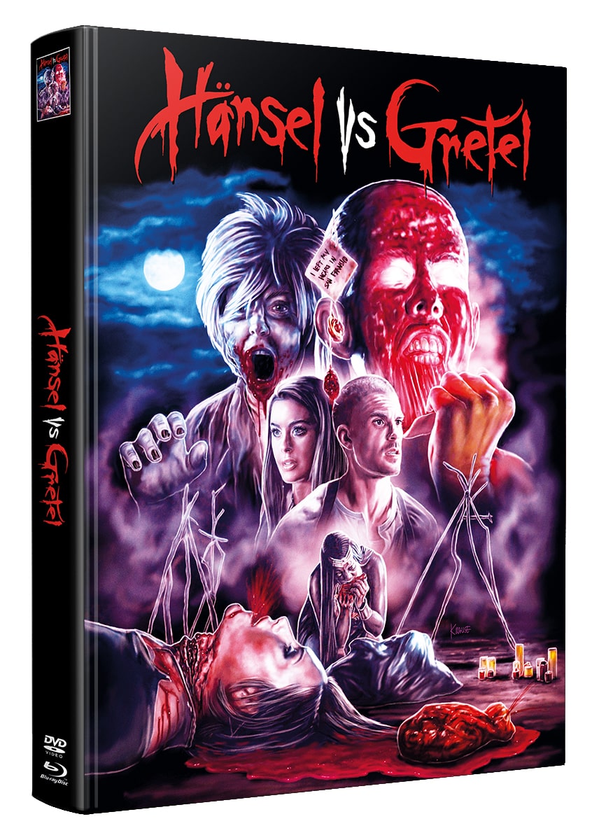 Hänsel vs. Gretel - DVD/Blu-ray Mediabook Wattiert Lim 100