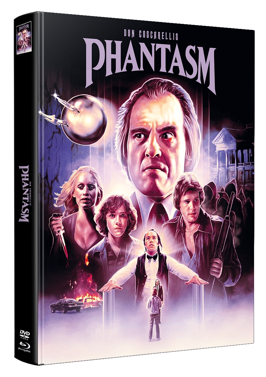 Das Böse ~ Phantasm - DVD/Blu-ray Mediabook Wattiert Lim 111
