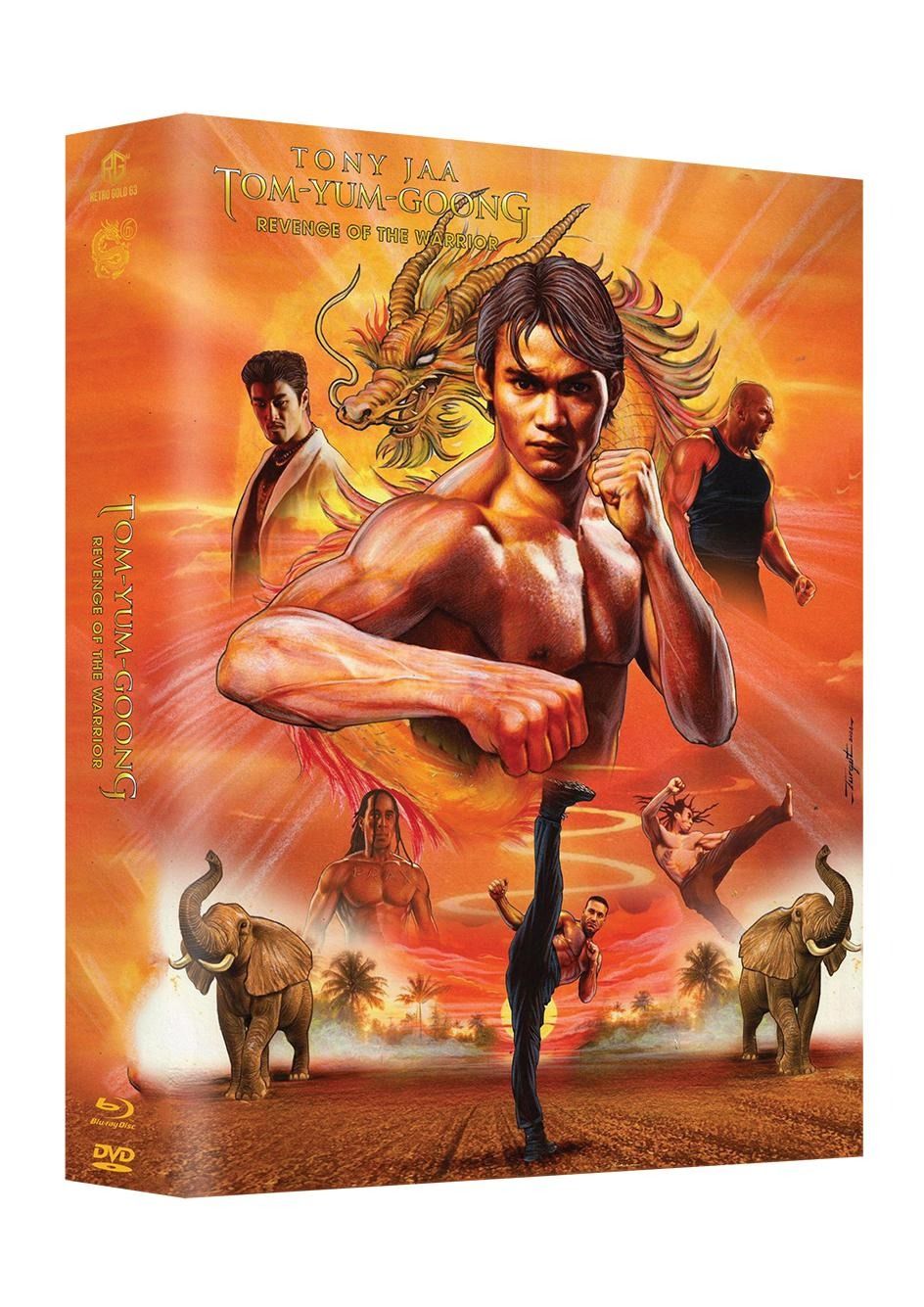 Revenge of the Warrior - 3 Disc Mega Mediabook A Lim 250