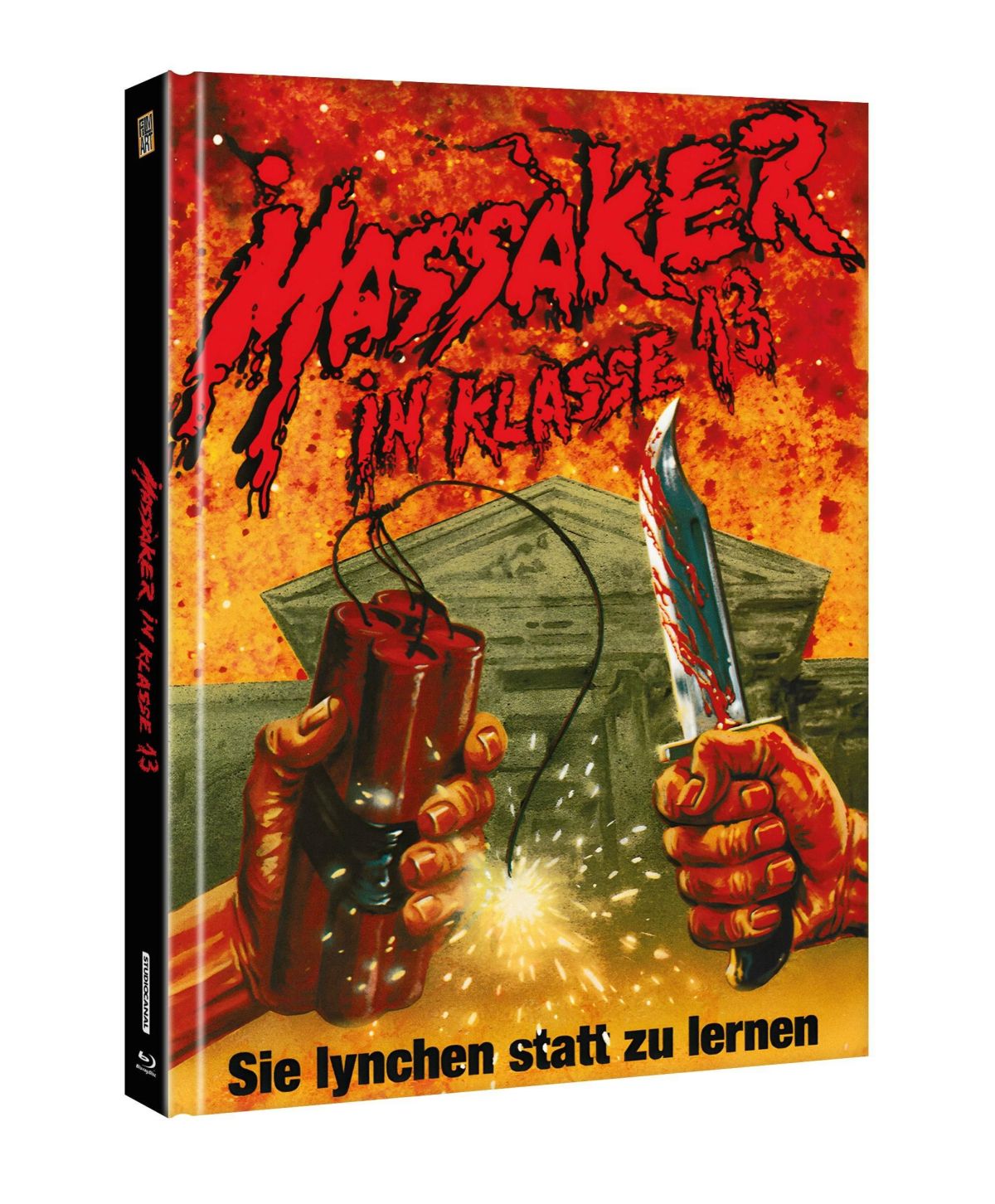 Massaker in Klasse 13 - DVD/Blu-ray Mediabook A Lim 500