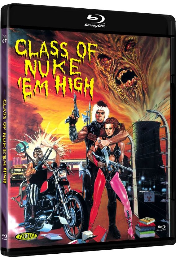 Class of Nuke Em High - Blu-ray Amaray TROMA Uncut