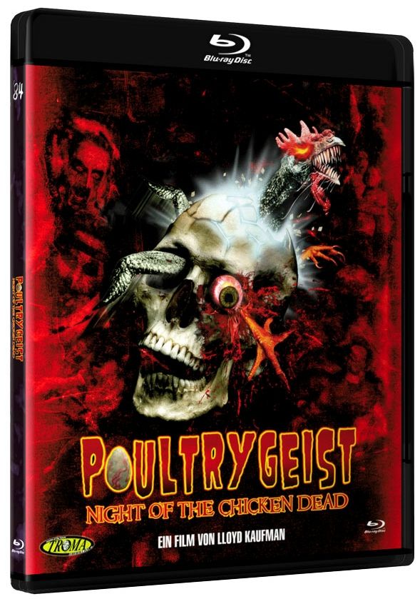Poultrygeist Night of the Chicken Dead - Blu-ray Amaray TROMA Uncut