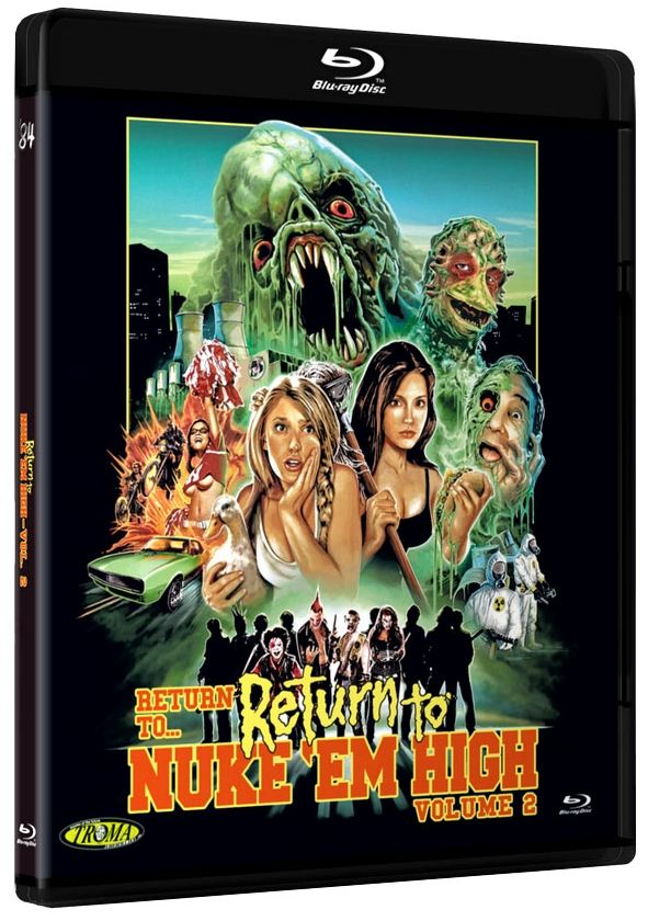 Return To Nuke Em High Vol. 2 - Blu-ray Amaray TROMA Uncut
