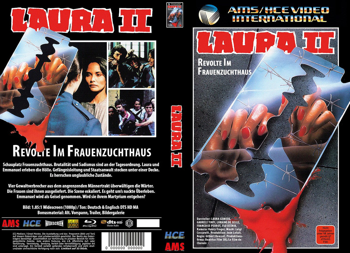 Laura 2 Revolte im Frauenzuchthaus - gr Blu-ray Hartbox Lim 33