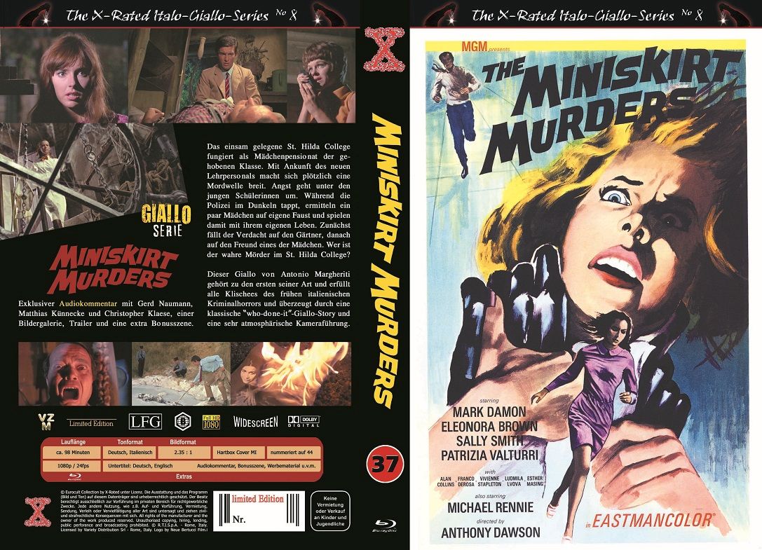 The Miniskirt Murders - gr Blu-ray Hartbox MI Lim 44