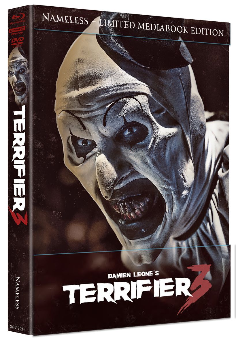 Terrifier 3 - 4kUHD/Blu-ray/DVD Mediabook A Lim 1000