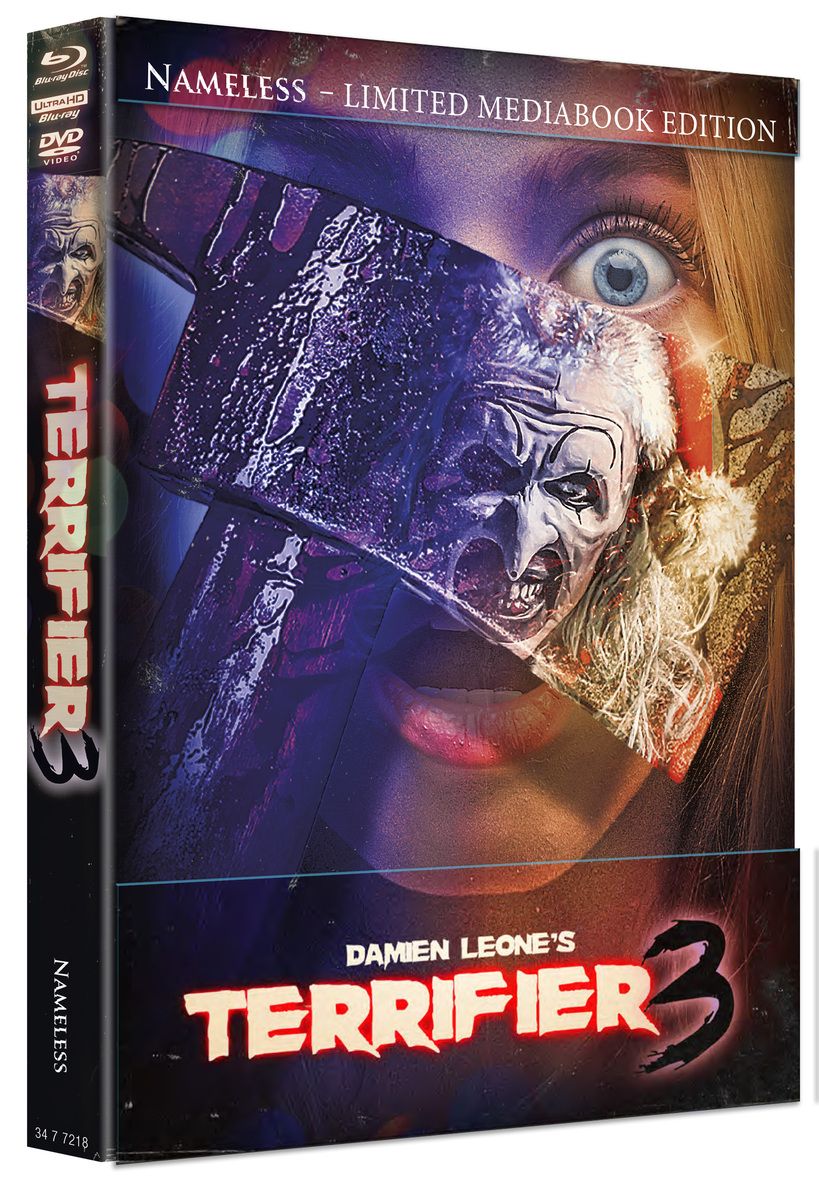 Terrifier 3 - 4kUHD/Blu-ray/DVD Mediabook F Lim 1000