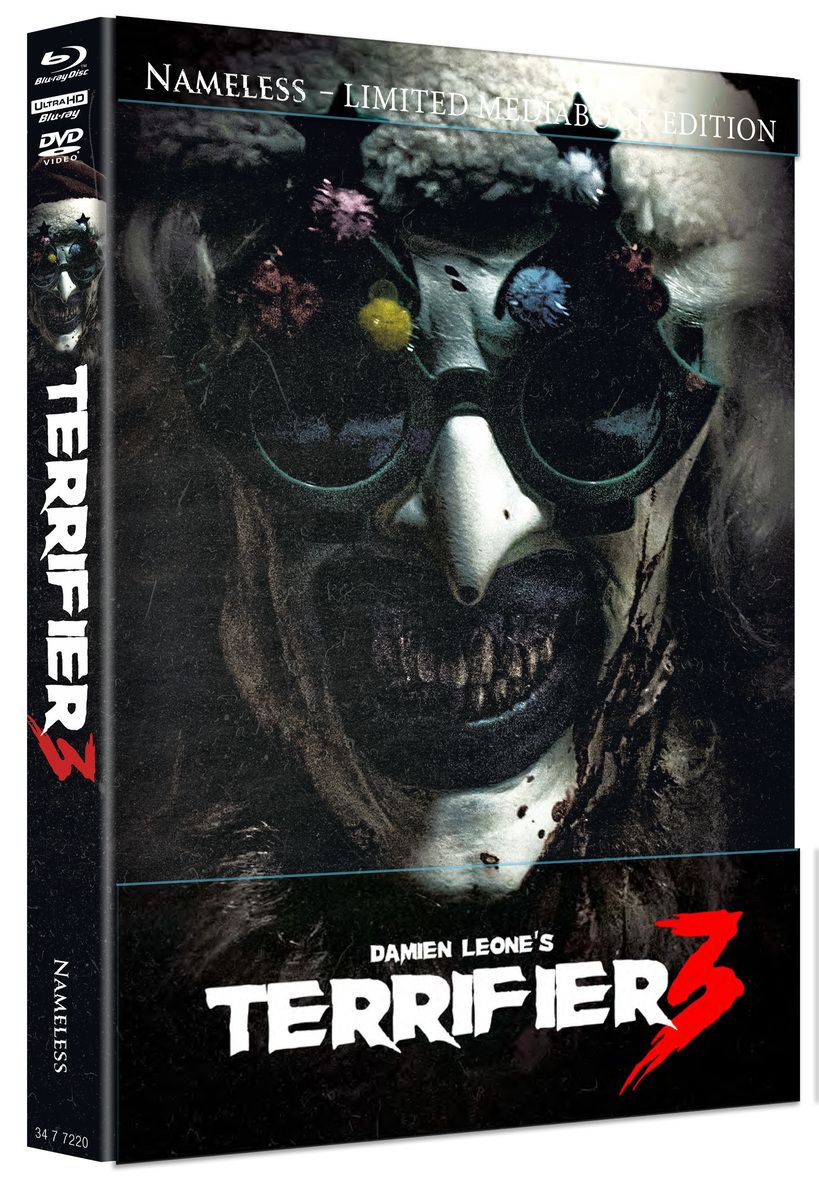 Terrifier 3 - 4kUHD/Blu-ray/DVD Mediabook H Lim 1000