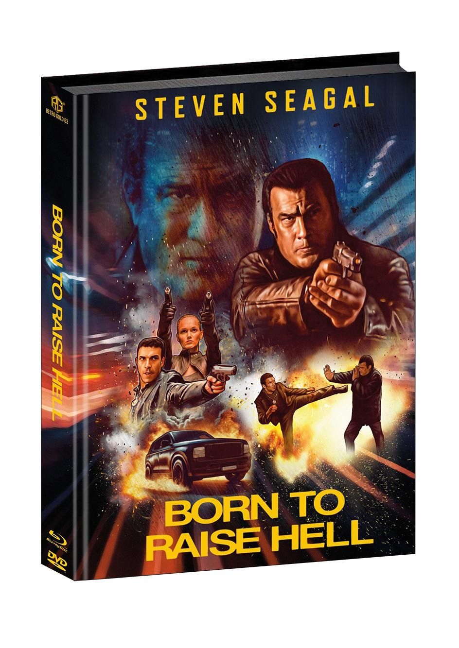 Born to Raise Hell - DVD/Blu-ray Mediabook A Wattiert Lim 150