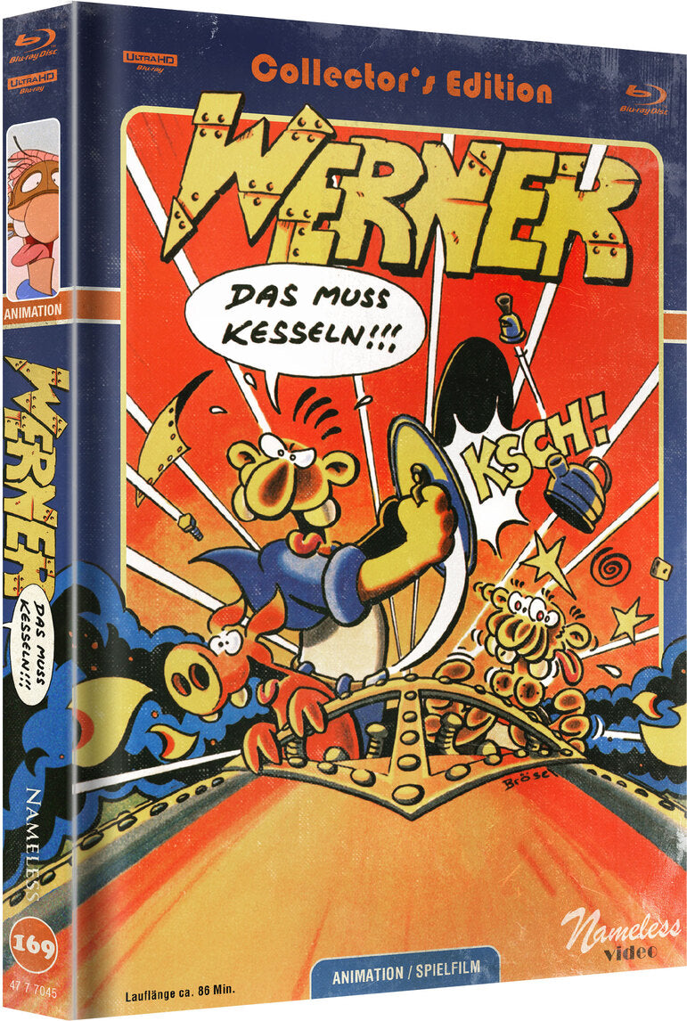 Werner 2 Das muss kesseln!!! - 4kUHD/Blu-ray Mediabook C Lim 333