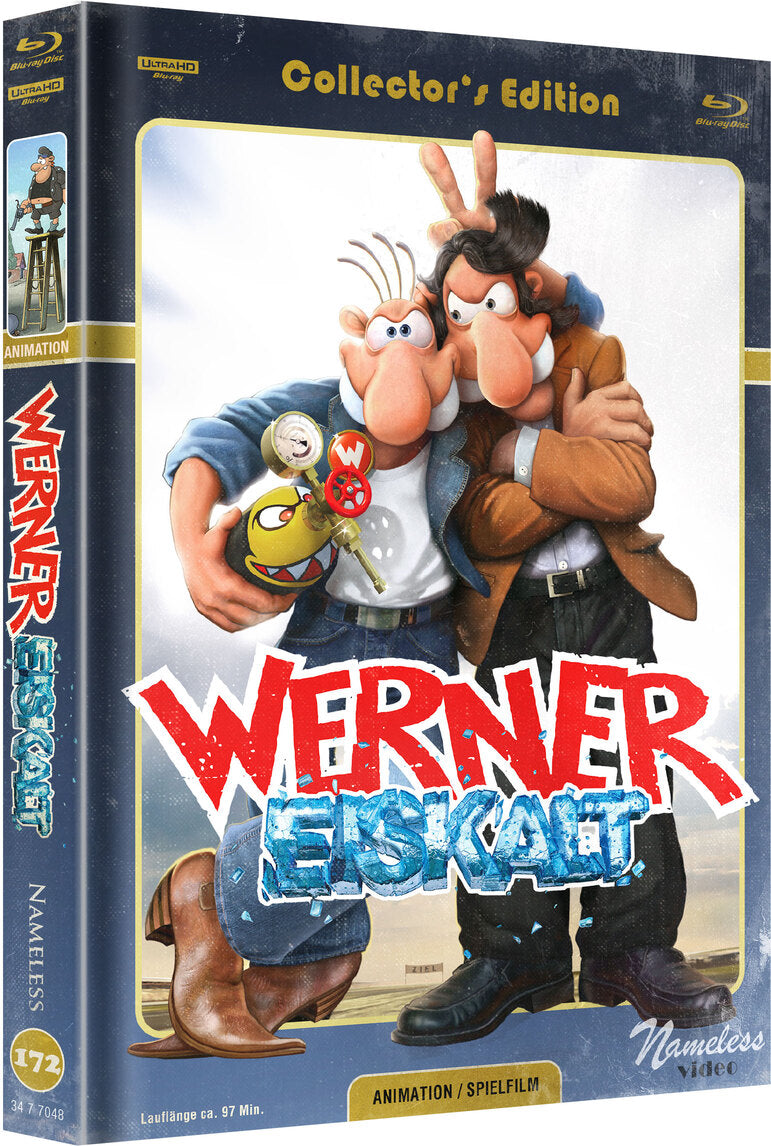 Werner 5 Eiskalt - 4kUHD/Blu-ray Mediabook C Lim 333