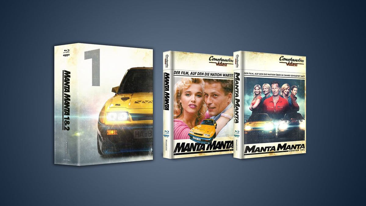 Manta Manta 1-2 - 4kUHD/Blu-ray 2x Mediabook D Schuber Lim 333