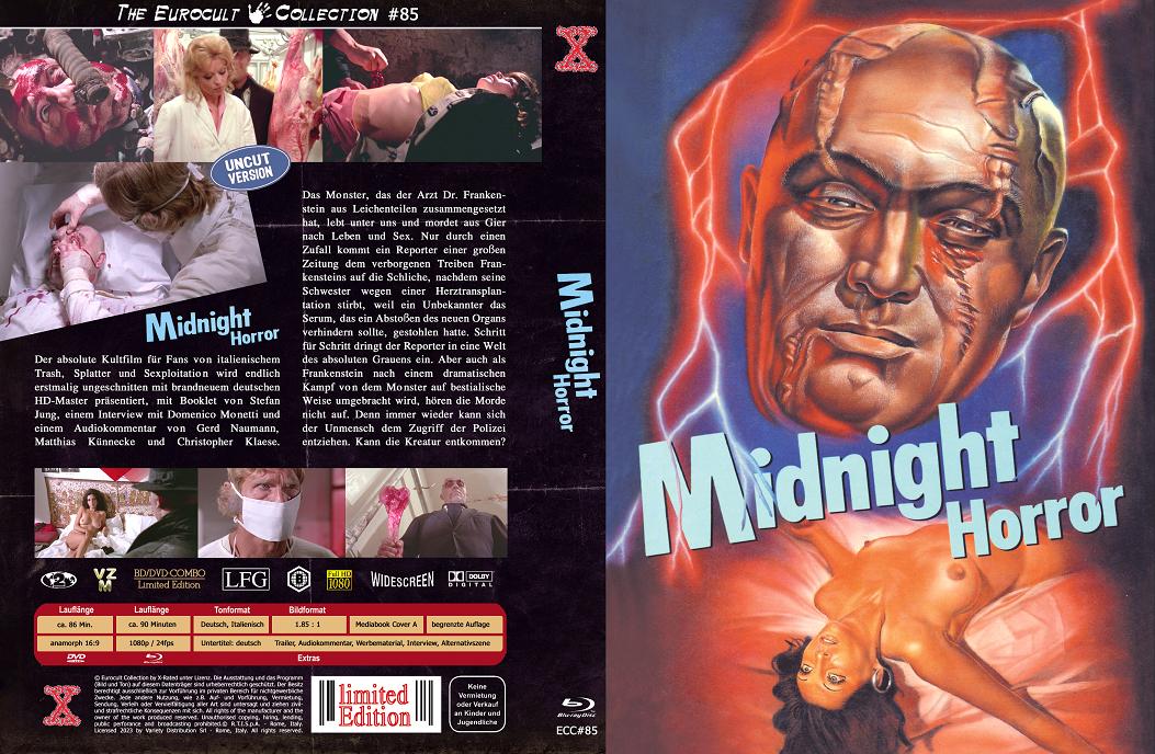 Frankenstein 80 ~ Midnight Horror - DVD/Blu-ray Mediabook A Lim 200 ECC #85