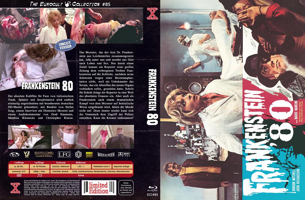 Frankenstein 80 ~ Midnight Horror - DVD/Blu-ray Mediabook E Lim 200 ECC #85