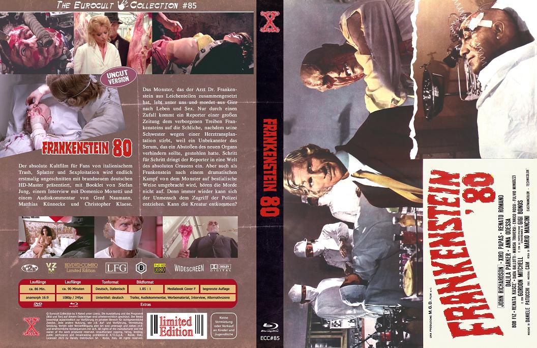 Frankenstein 80 ~ Midnight Horror - DVD/Blu-ray Mediabook F Lim 200 ECC #85