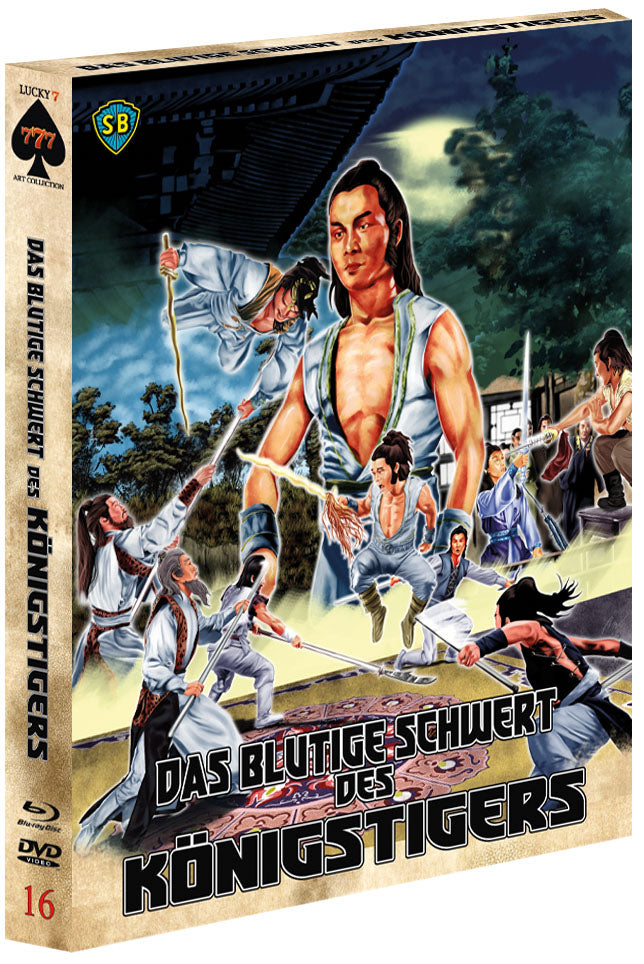 Das blutige Schwert des Königstigers - DVD/Blu-ray Schuber Lim 777 Uncut