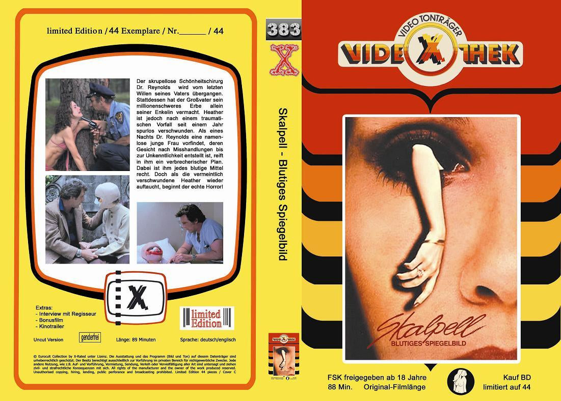 Skalpell Blutiges Spiegelbild - gr Blu-ray Hartbox C Lim 44
