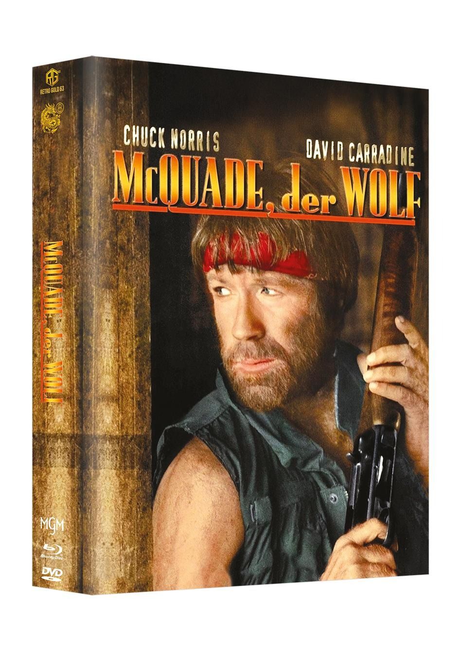 McQuade der Wolf - DVD/Blu-ray Mega Mediabook B Lim 163