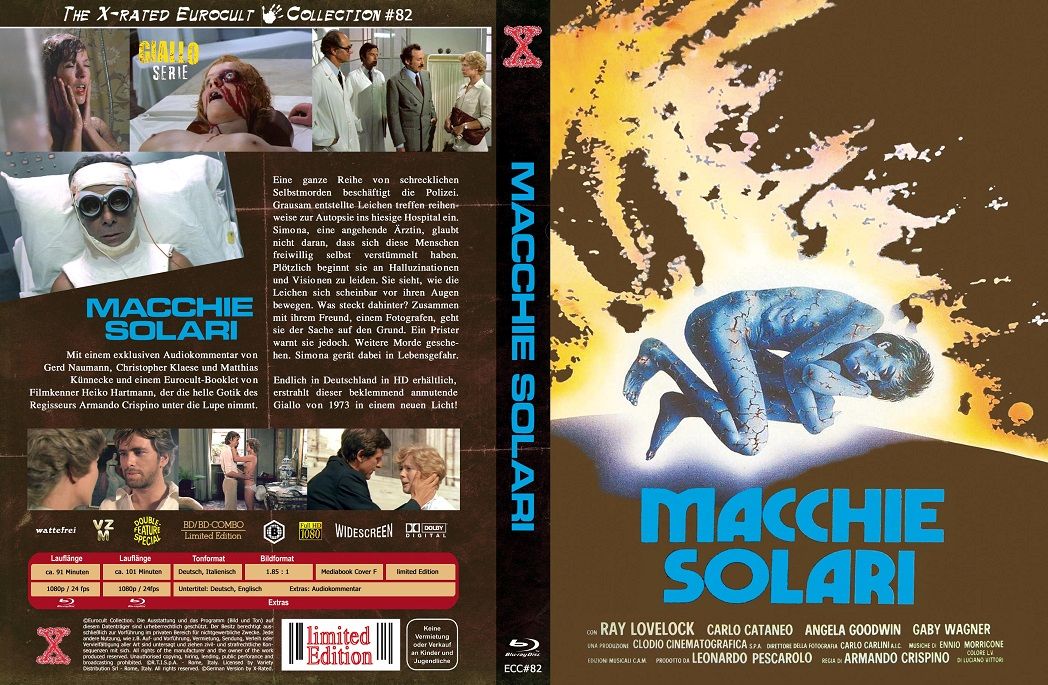 Macchie Solari ~ Hospital Horror ~ Autopsy - DVD/Blu-ray Mediabook C ECC #82