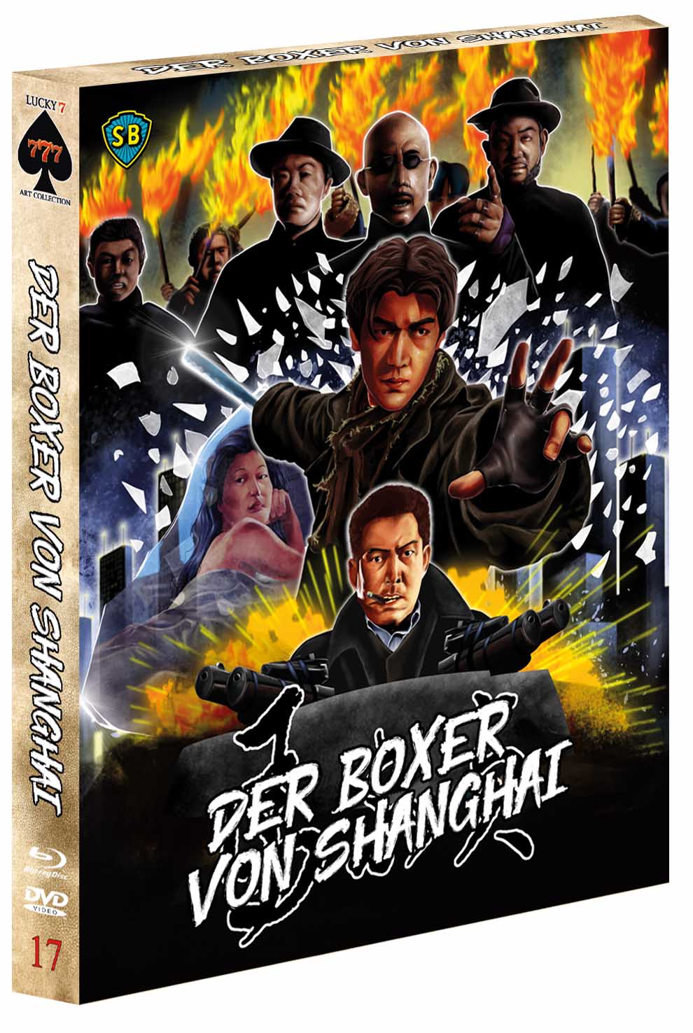 Der Boxer von Shanghai - DVD/Blu-ray Schuber Lim 777 Uncut