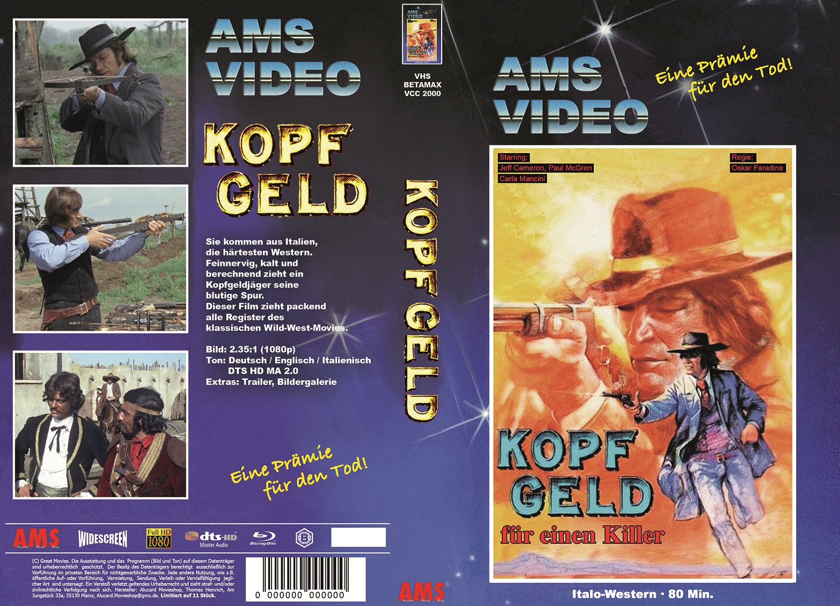 Kopfgeld - gr Blu-ray Hartbox Lim 11