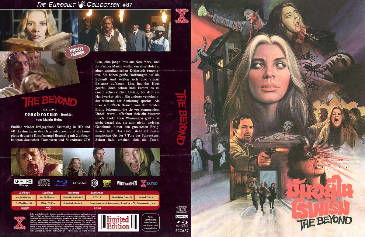 Die Geisterstadt der Zombies - 4kUHD/CD/Blu-ray Mediabook G ECC #87