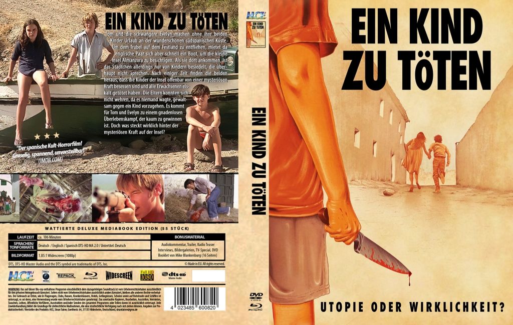 Ein Kind zu Töten - DVD/Blu-ray Mediabook Wattiert Lim 55