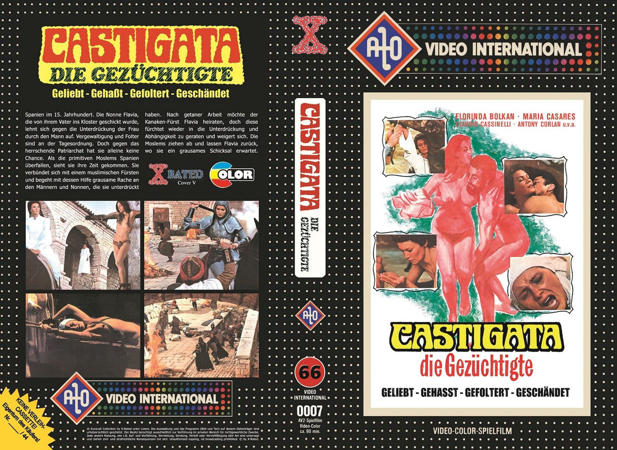 Castigata Die Gezüchtigte - gr Blu-ray Hartbox V Lim 44 X66