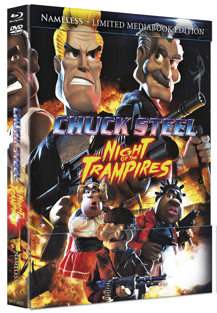 Chuck Steel Night of the Trampires - DVD/Blu-ray Mediabook A Lim 222