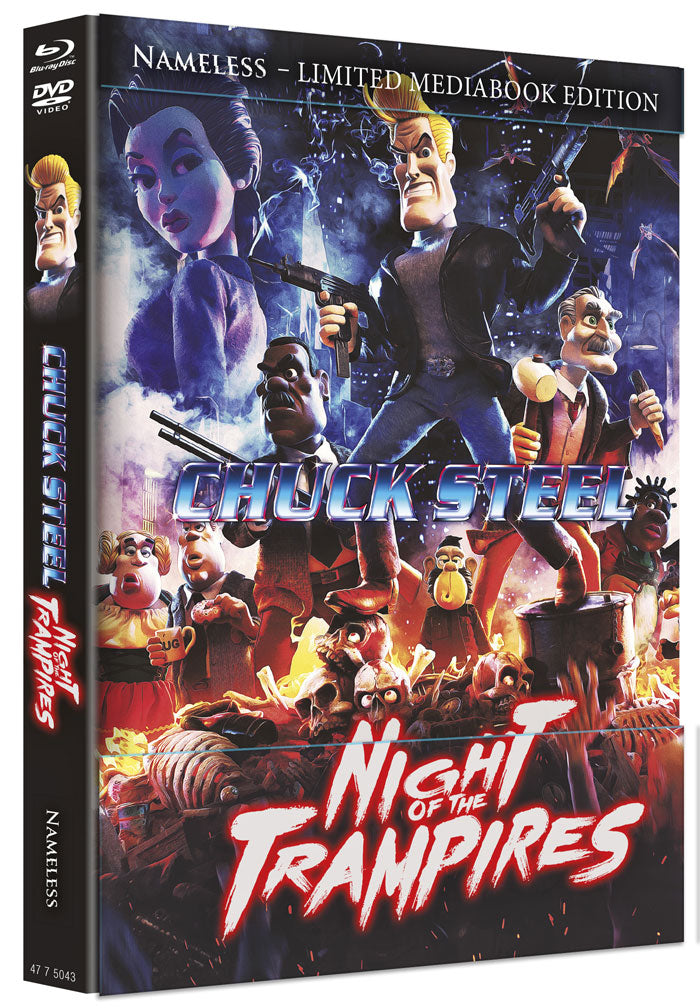 Chuck Steel Night of the Trampires - DVD/Blu-ray Mediabook F Lim 222