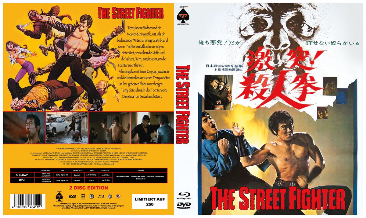 The Street Fighter - Blu-ray Amaray (Scanavo) Lim 250